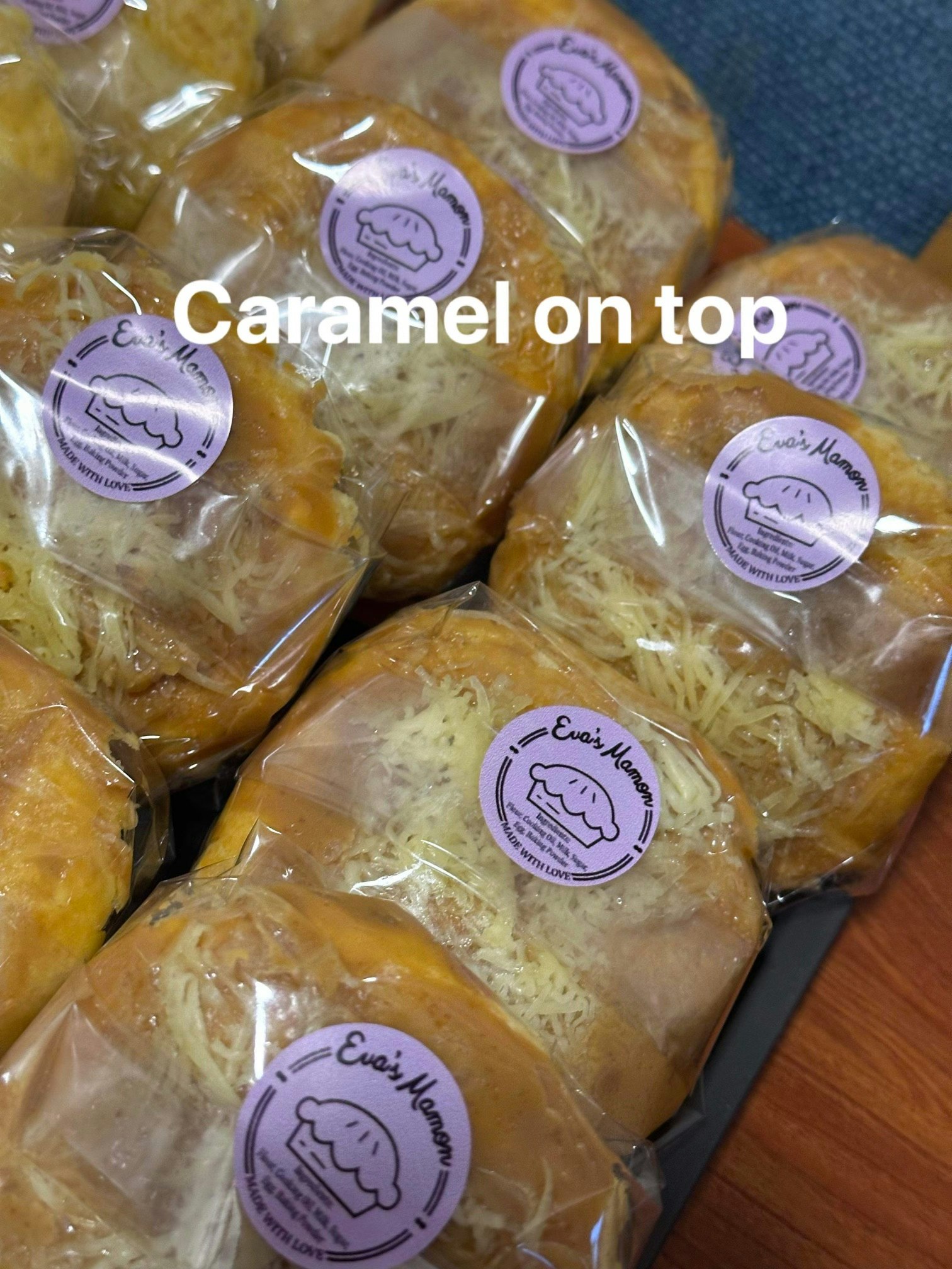 Eva’s mamon  Super fluffy and tasty 3 stk  / assorted