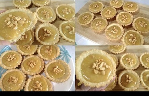 Tart assorted, Yema tart & mango tart 12 stk 500g