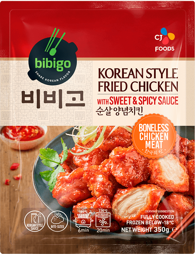 BIBIGO Korean fried chicken sweet spicy350g