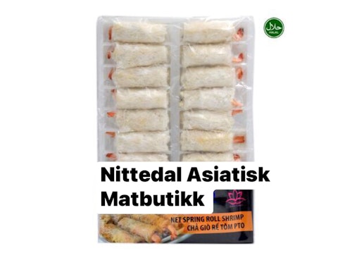 LOTUS Net springroll shrimp PTO 500g