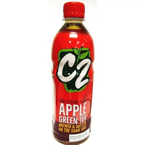 C2 Green Tea  Cool & clean Apple Flavor 500ml