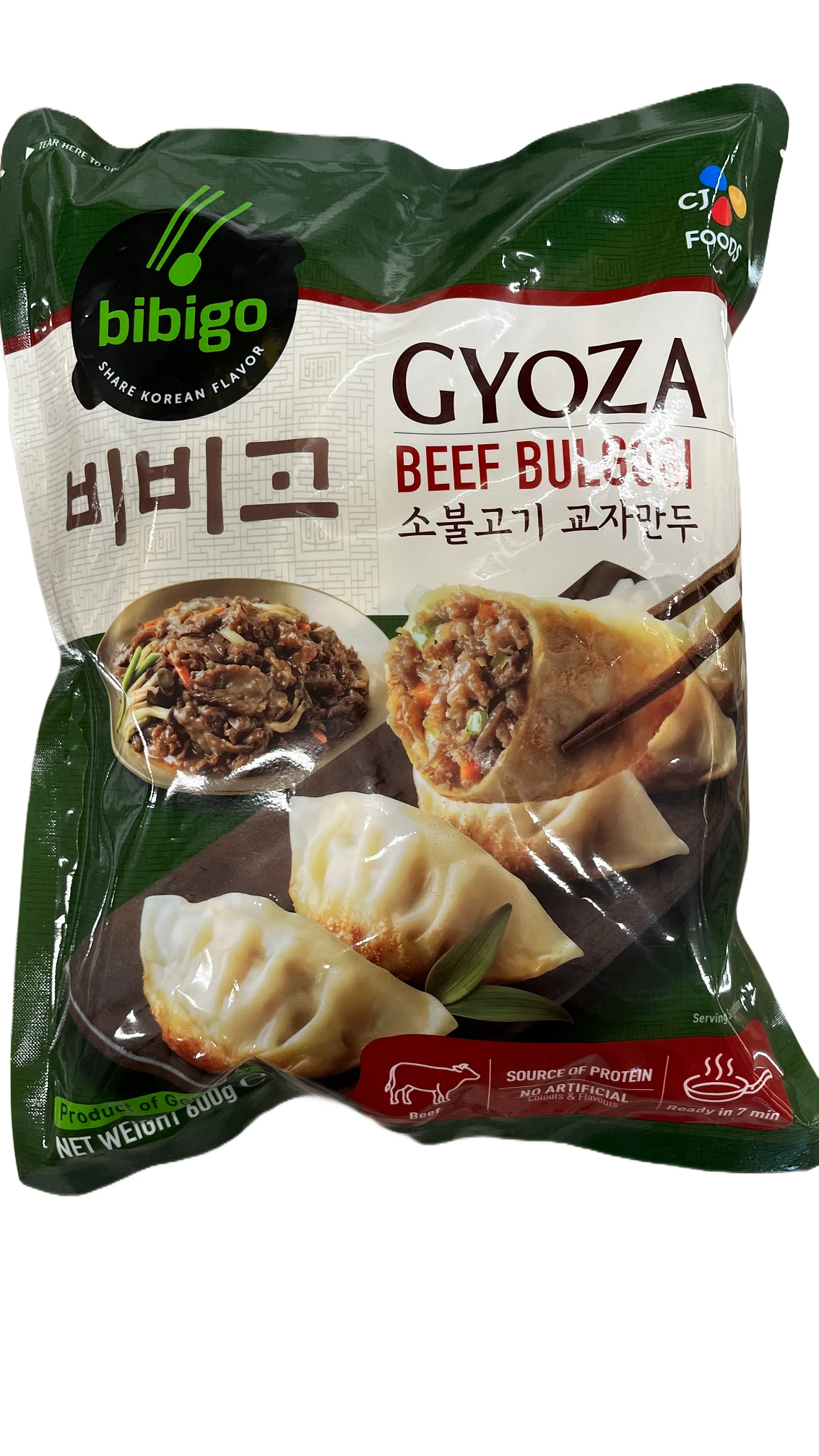 Dumplings Bibigo ,Beef Bulgogi  & vegetable 600g 199