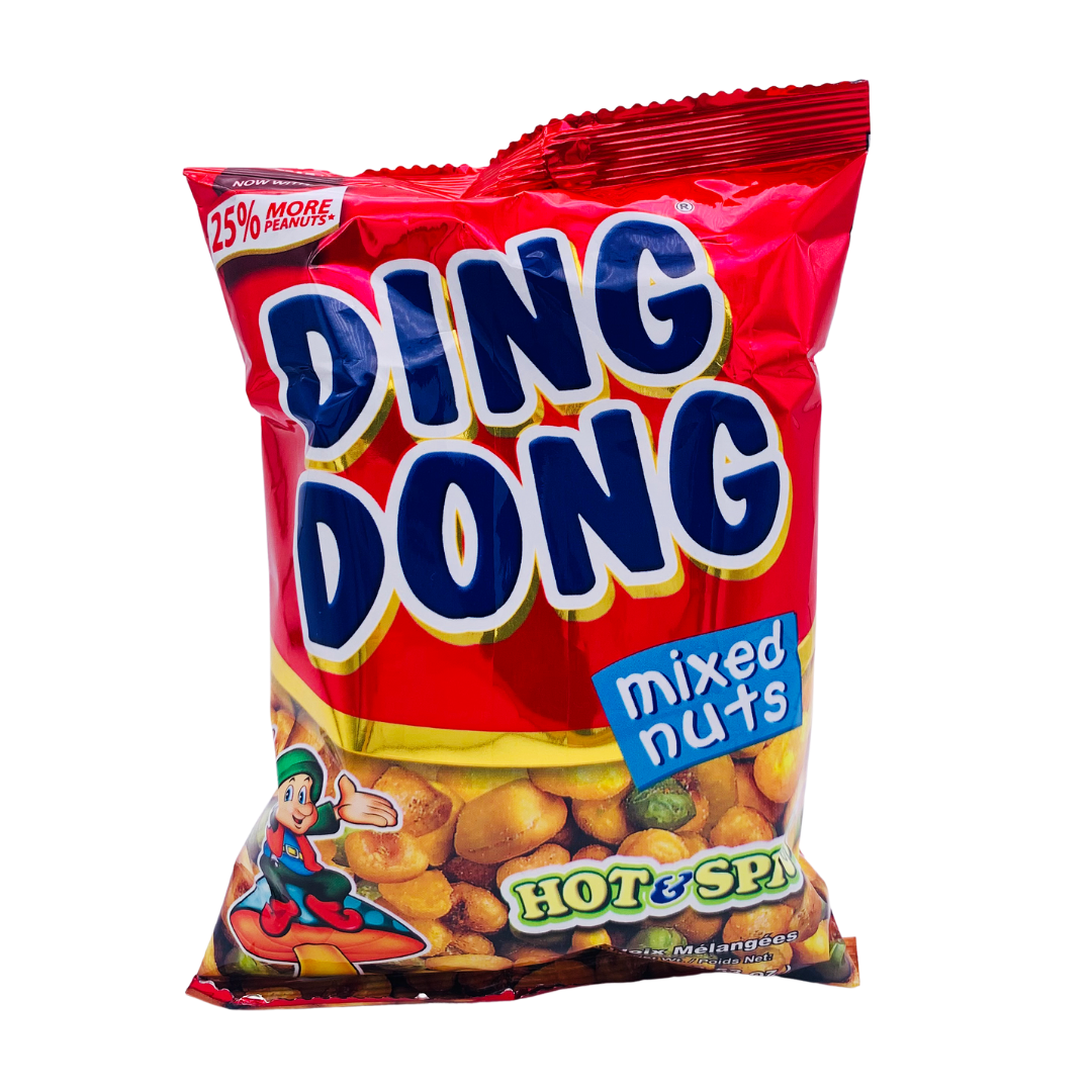 Ding dong mixed nuts hot & spicy 100g