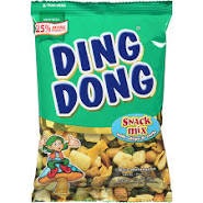 Ding dong snacks mix with chips &curls 100g