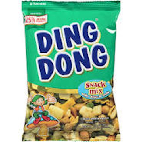Ding dong snacks mix with chips &curls 100g