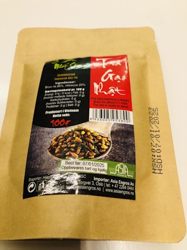 Phut Son  JAPANSK RIS TE GENMAICHA / TRA GAO NHAT 100g