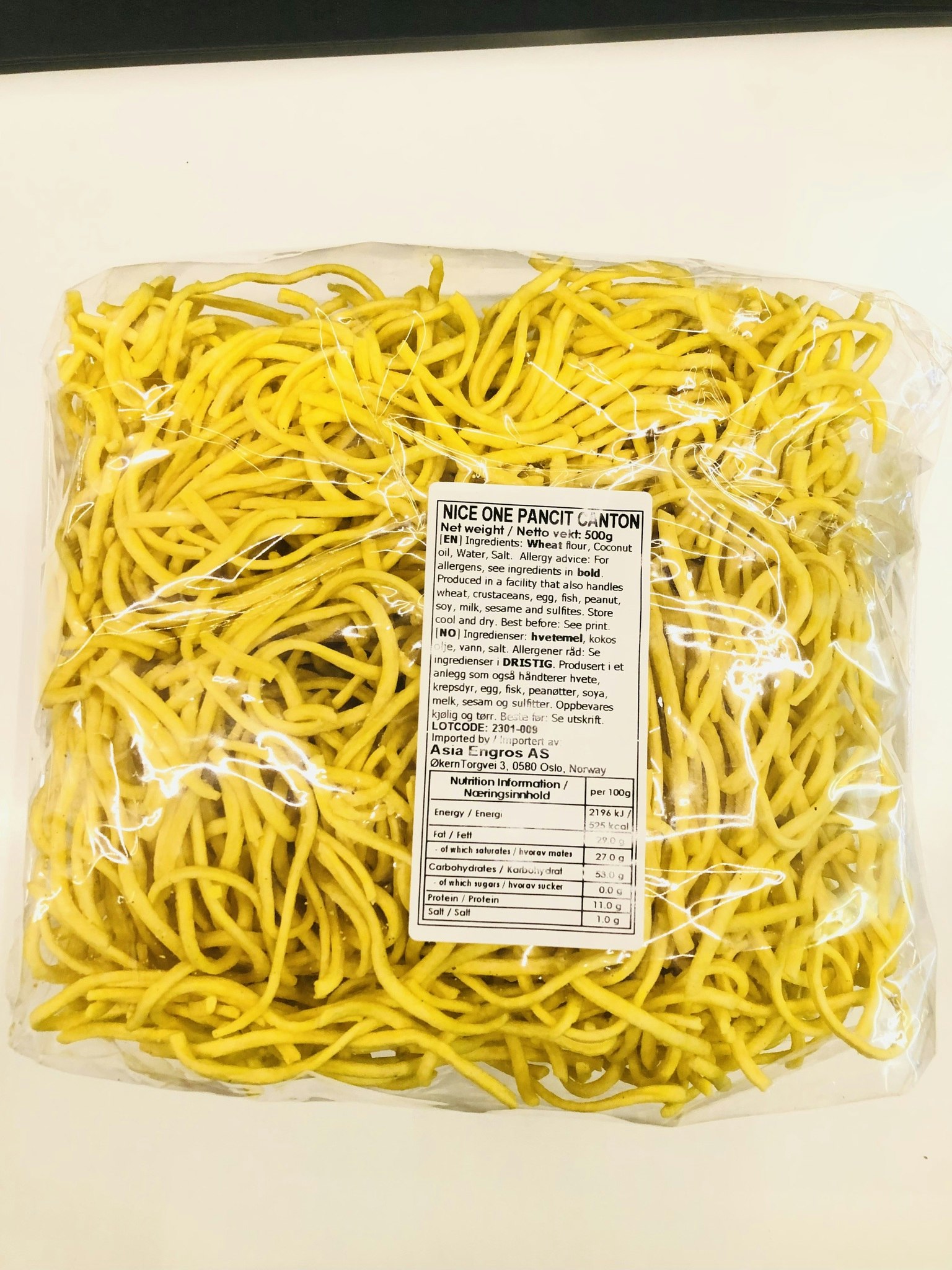 PANCIT CANTON ORIENTAL 500g