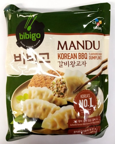 bibigo Korean BBQ Mandu Dumpling 525g