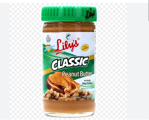 Lily's peanut butter 296g