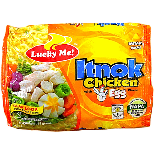 lucky me Itnok chicken flavour