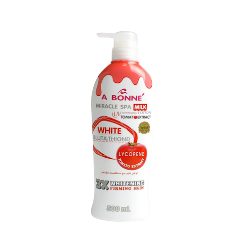Miracle Spa Milk Lotion With Tomato Extract & White Glutathione 500ml