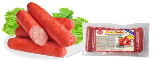 Cheese hotdog Tender & Juicy 500g