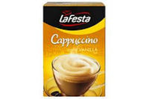 LAFESTA Cappuccino kafe Vanilla  6 stk 250g