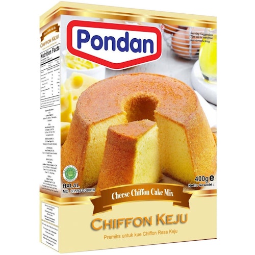 Vanila Chiffon cake Mix  400g