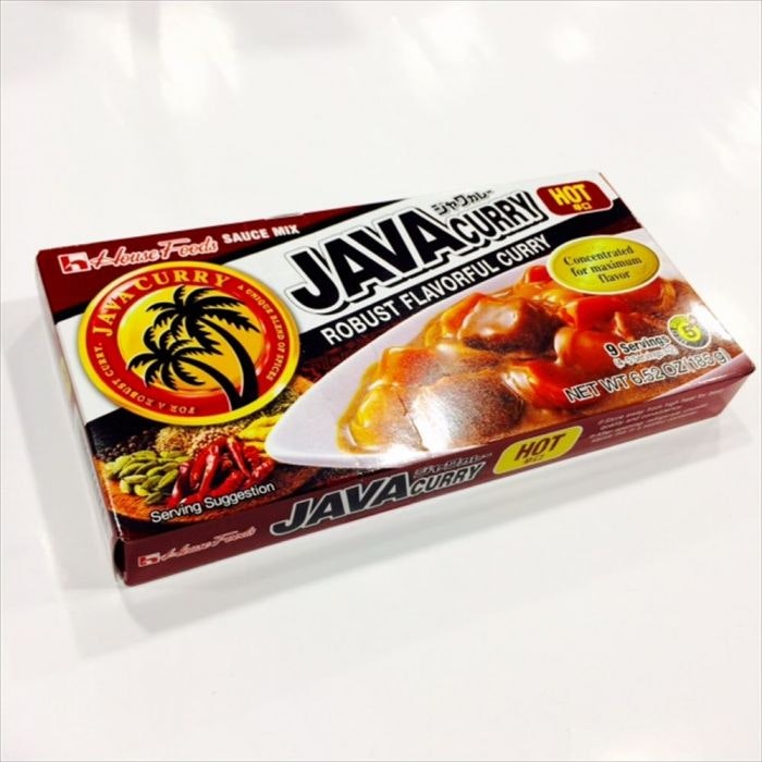 Java curry  sauce mix ( Hot ) Robust flavorful curry  185g