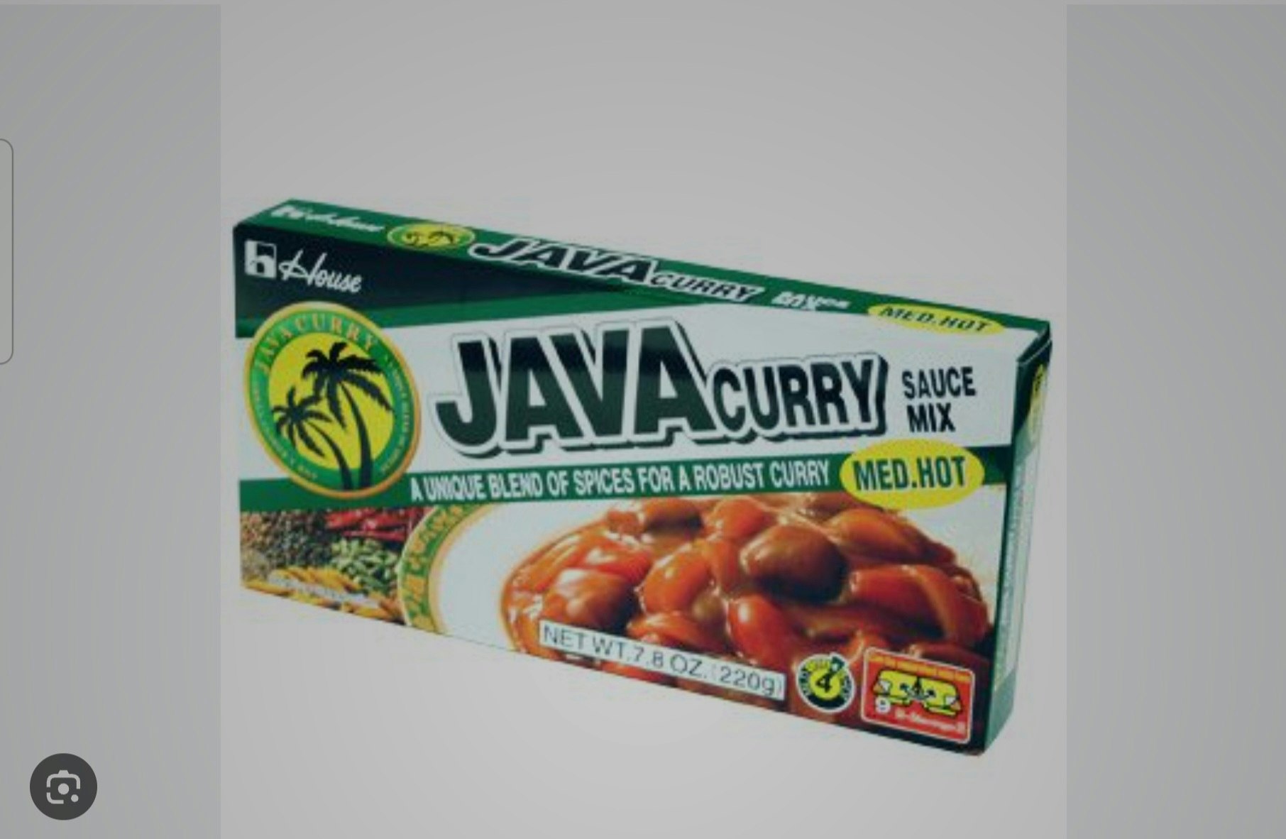 Java Curry Mid-Hot 185g