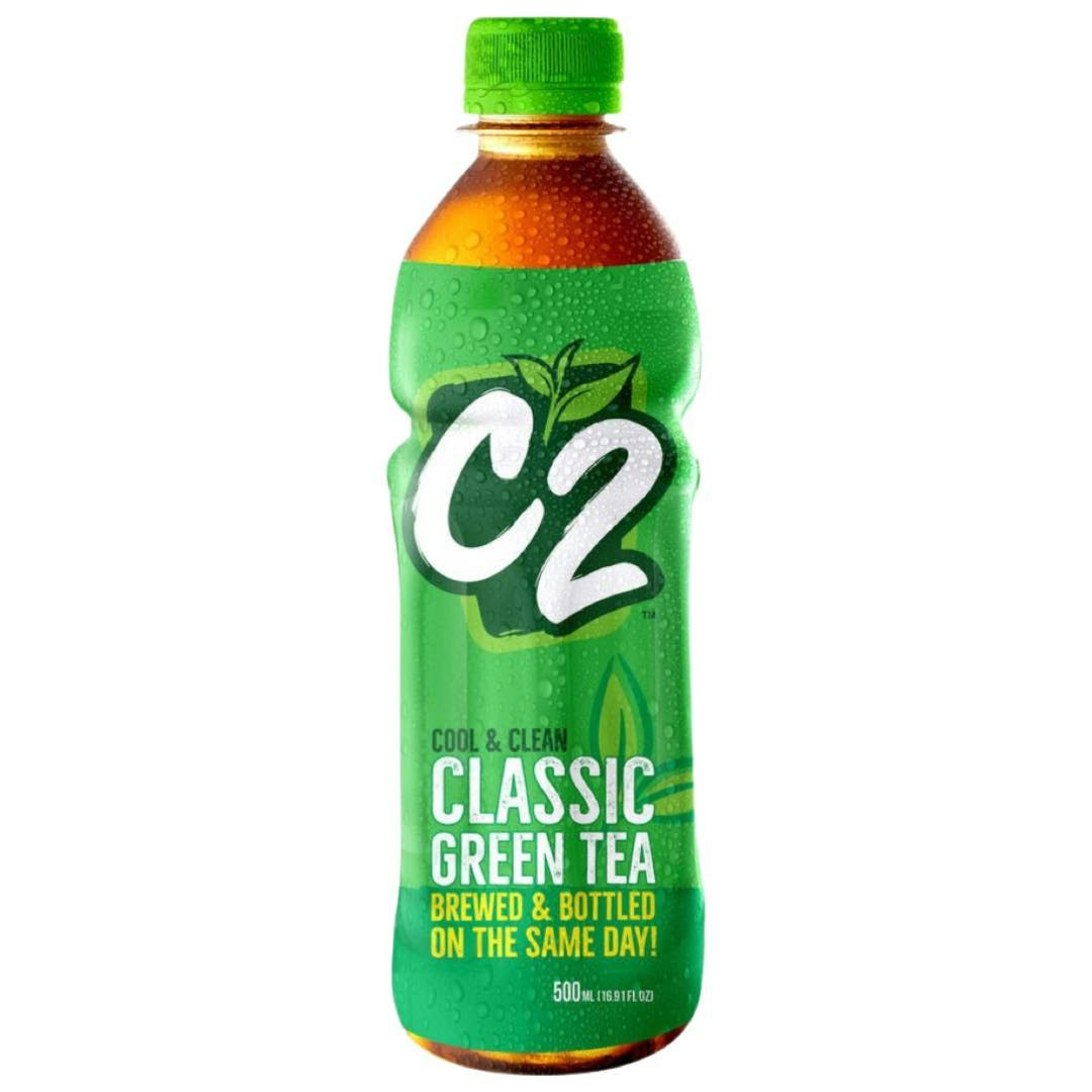 C2 CLASSIC GREEN TEA BREWED & BOTTLED ON THE SAME DAY 500ML