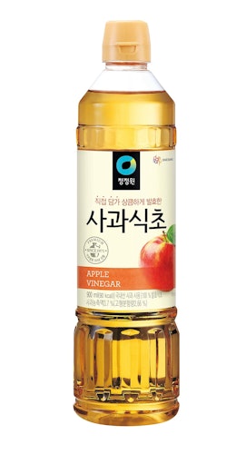 Apple Vinegar,Chung Jung One O'Food Premium Korean Vinegar, Kitchen Essential Pantry Staple, Perfect for Salads (Apple Vinegar  500ml