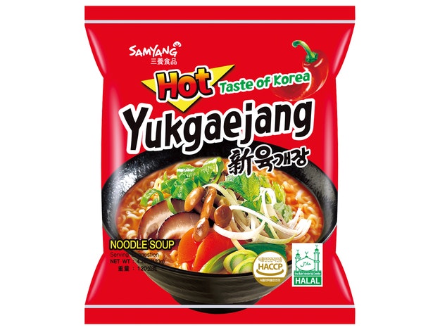 Samyang Instant Yukgaejang Hot Noodles 120g
