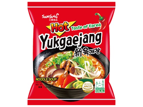 Samyang Instant Yukgaejang Hot Noodles 120g