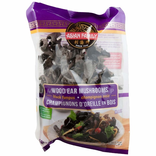 Black fungus  whole hel  100g / Dried wood ear mushroom ( Ikke på lager)