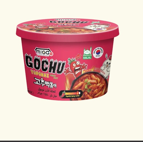 Miga Gochu Topokki Fiery HALAL 100g