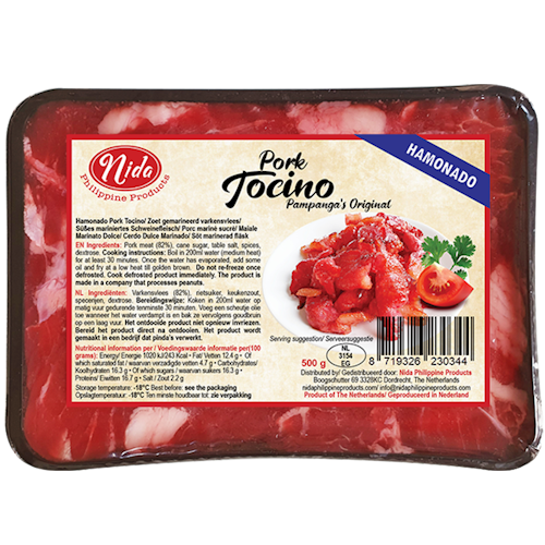 Nidas pork tocino super juicy and tasty Best seller 500g