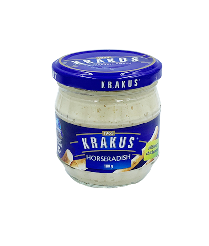 Krakus horseradish 180g
