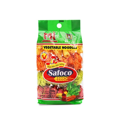 Safoco vegetables noodle  4 colours  500g