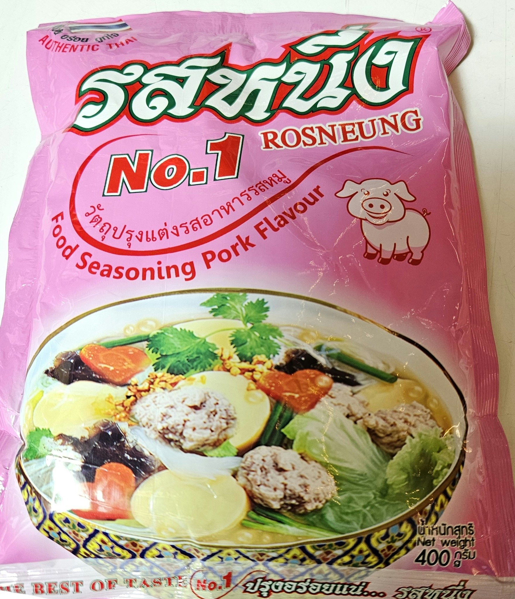 FOOD SEASONING PORK FLAVOR /ROSNEUNG 400g