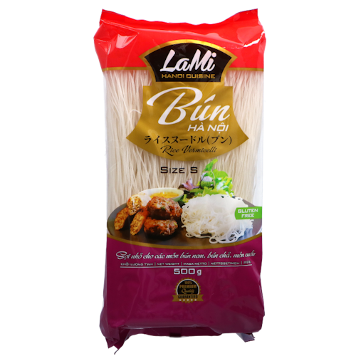 LaMi | Rice Vermicelli Størrelse S 500g ( Gluten-free  )