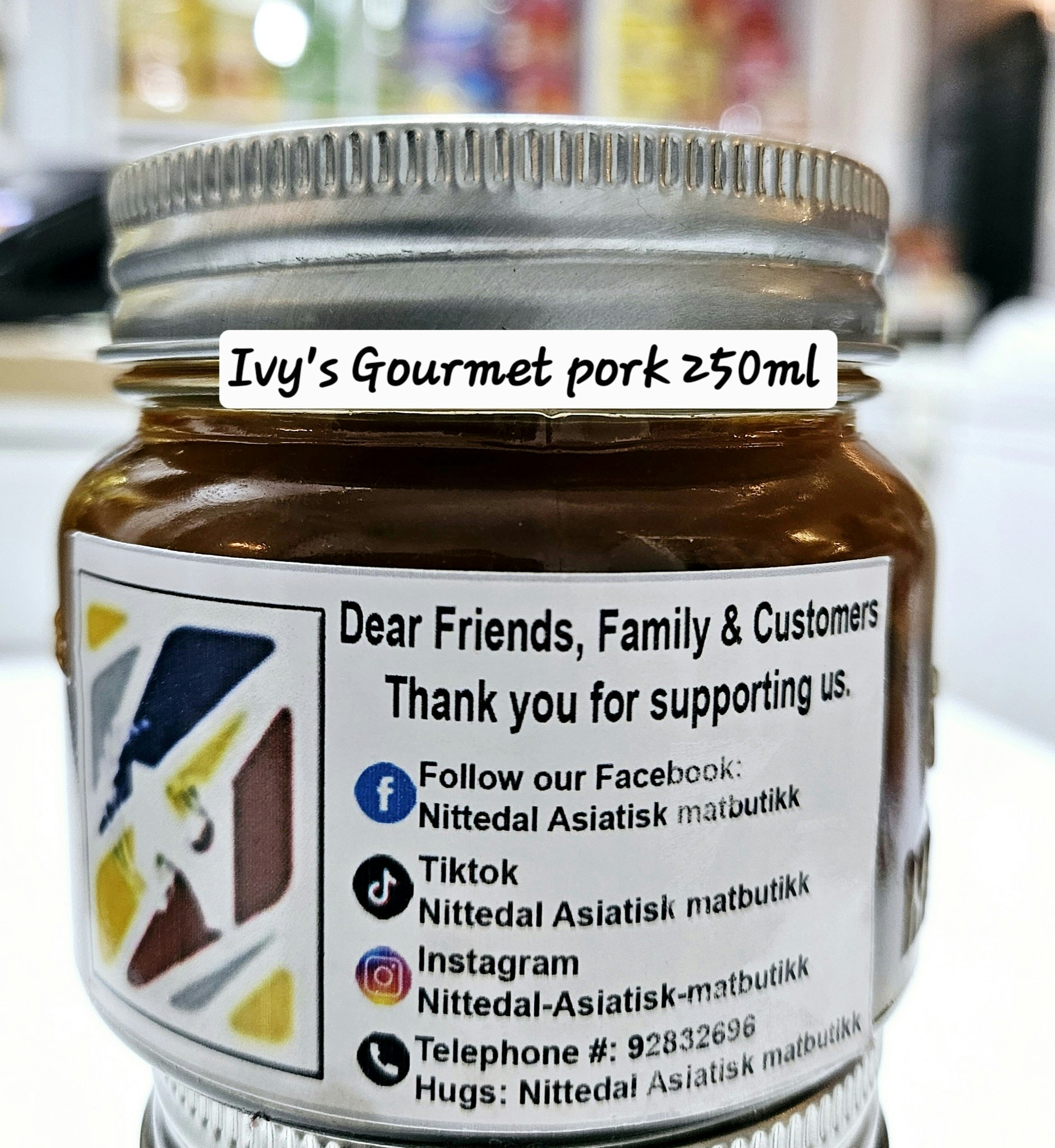 IVY'S GOURMET PORK 250ML