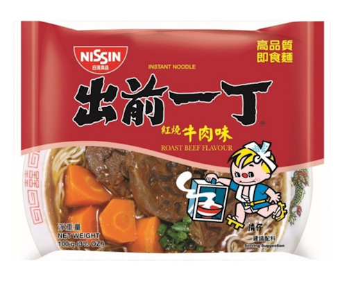 NISSIN NUDLE - ROASTBEEF SMAK 100g