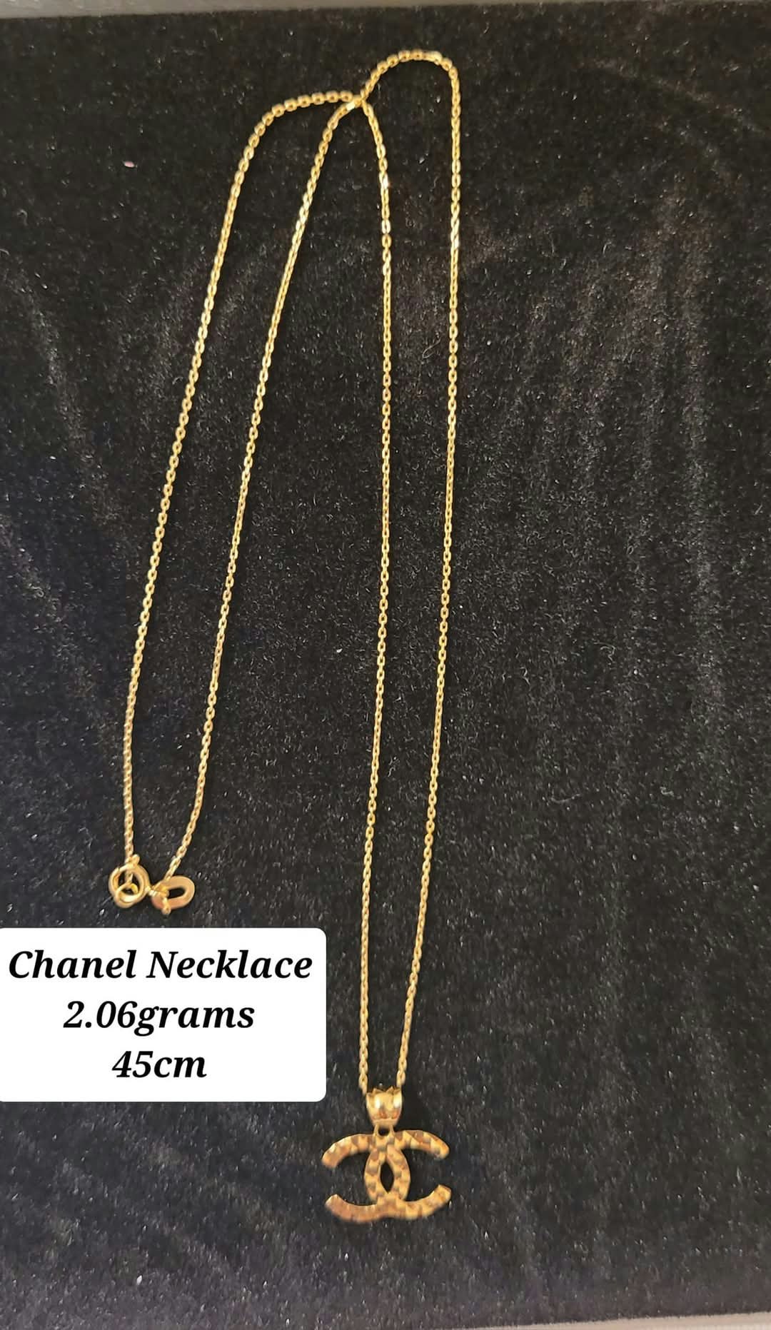 Chanel Necklace 2.06grams ( 45cm  )