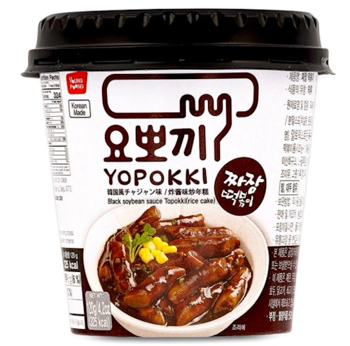 YOPOKKI Inst Black soybean Topokki CUP 120g