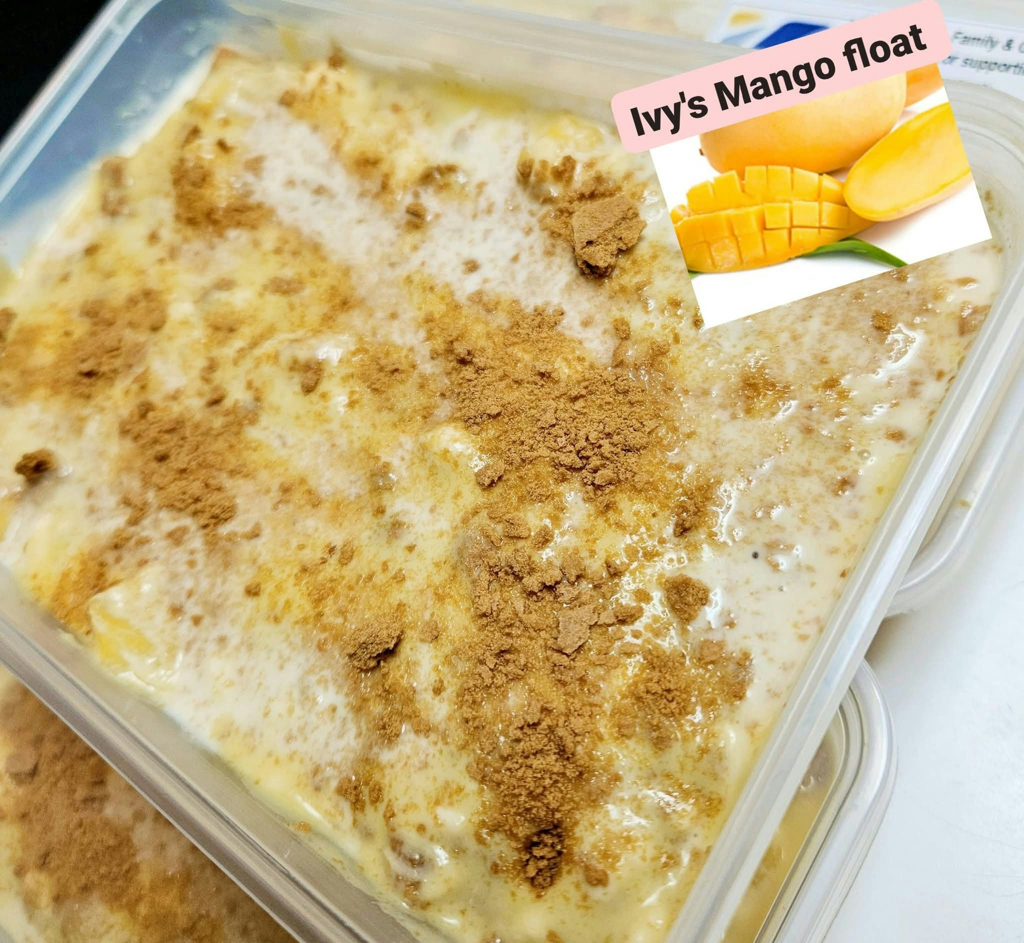 Ivy's creamy mango float 400g