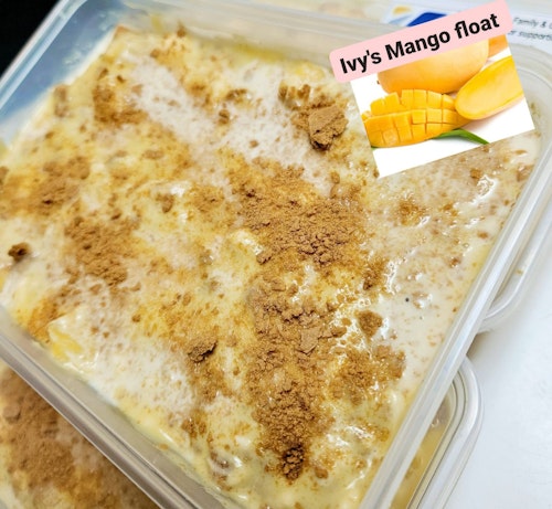 Ivy's creamy mango float 400g