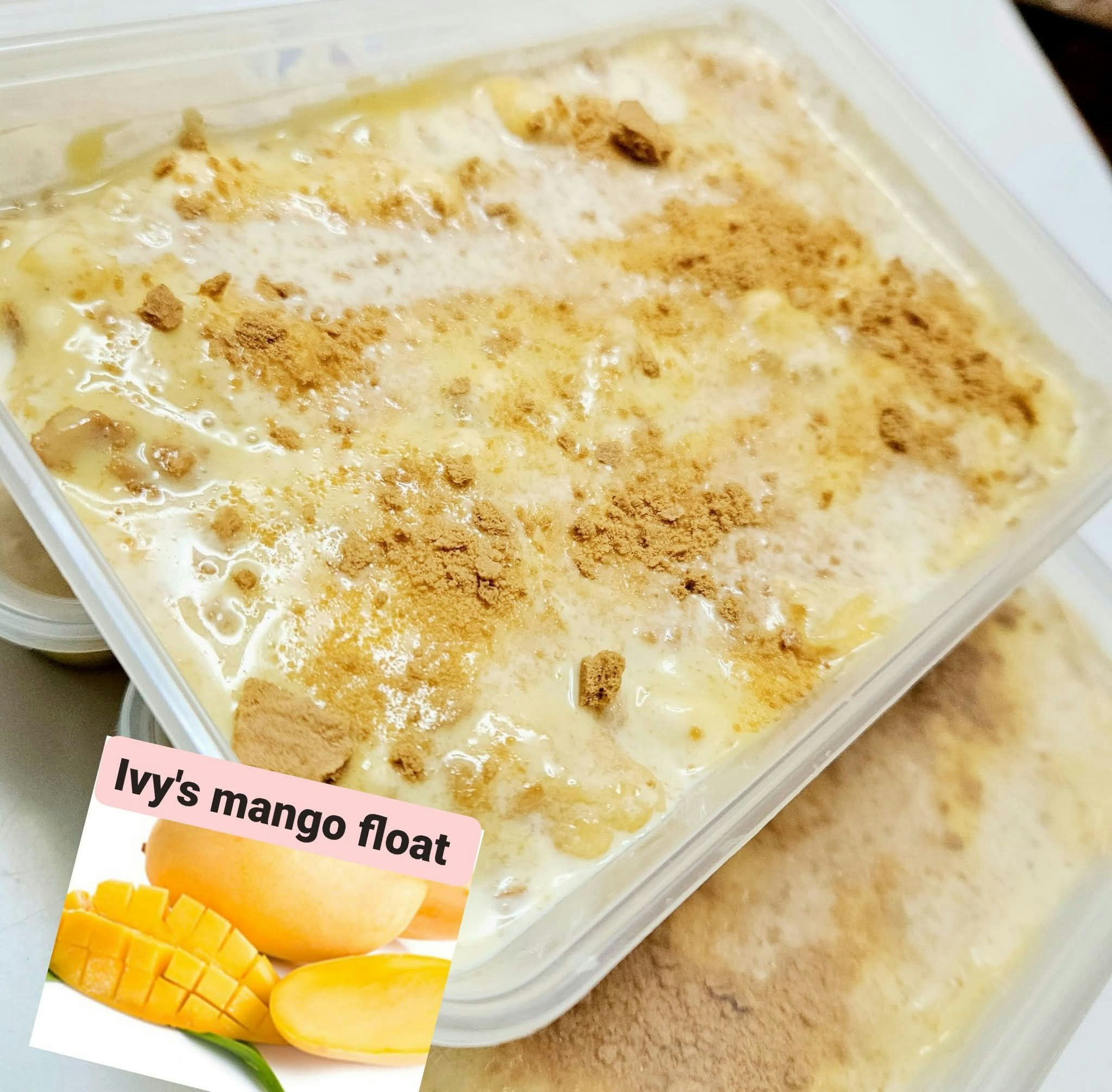 Ivy's creamy mango float 400g