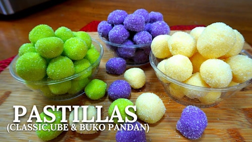 Ivy's Pastilias, Classic, Ube & buko Pandan  ( ASSORTED ) 10 stk