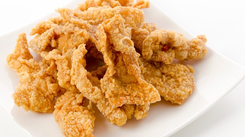 Olivia's chicken skin