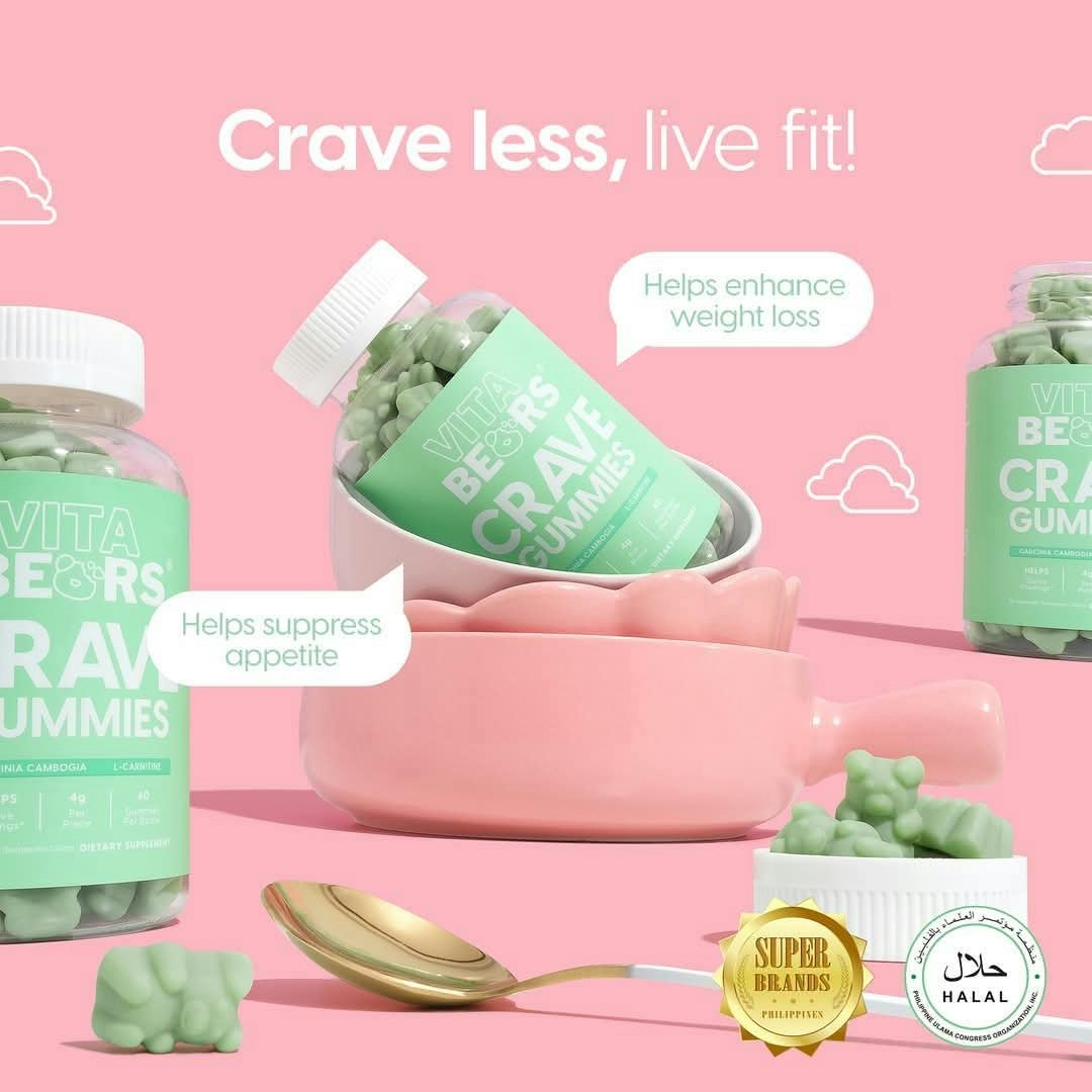 Vita Bears Crave Vitamins - 60 Gummies