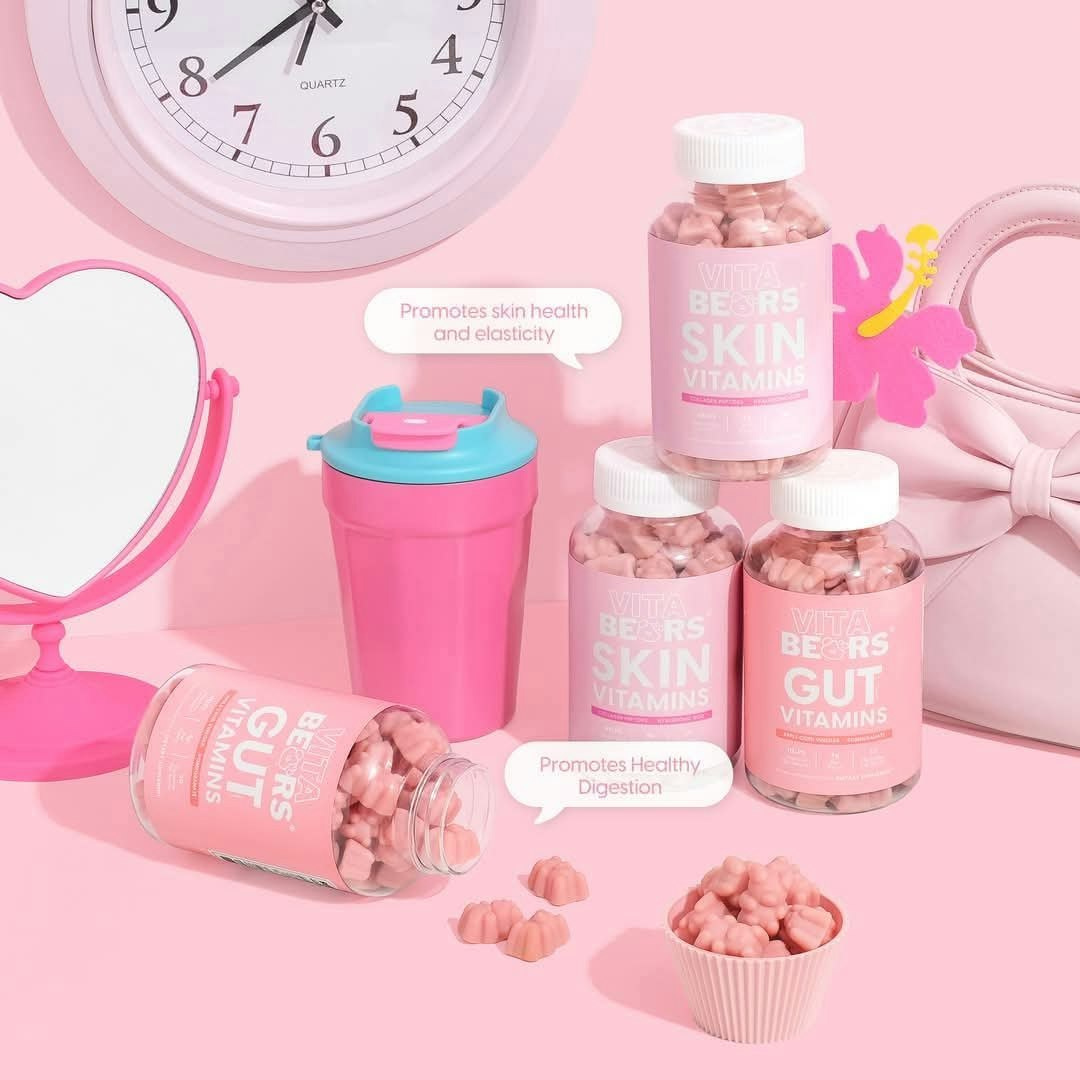 Vita Bear Gut vitaminer / VITA BÆRNER DETOX VITAMINER 60 GUMMIES