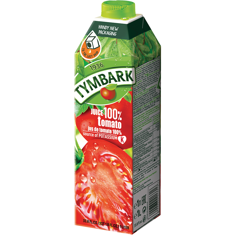 Tymbark Tomato juice 1L  perfect for our skin and pure Collagen