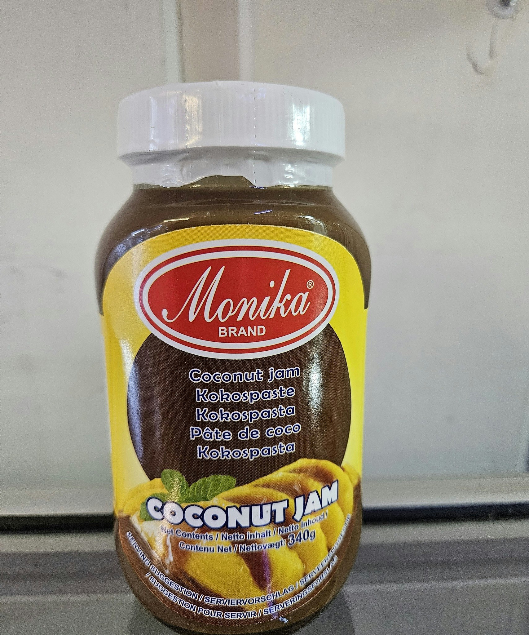 Monika coconut jam 340g