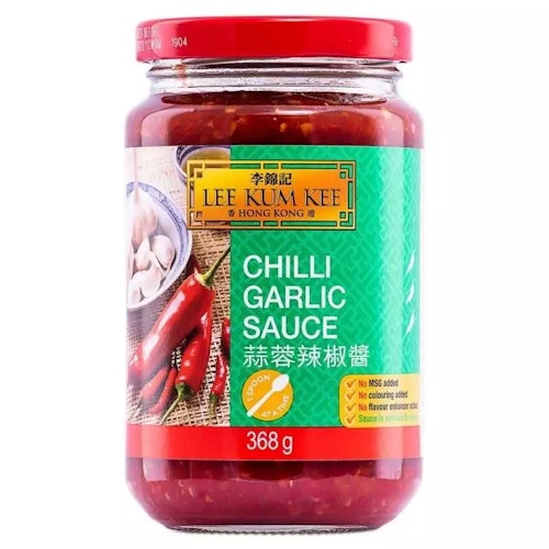 Lee kum kee  chilli garlic sauce 368g ( super tilbud  )