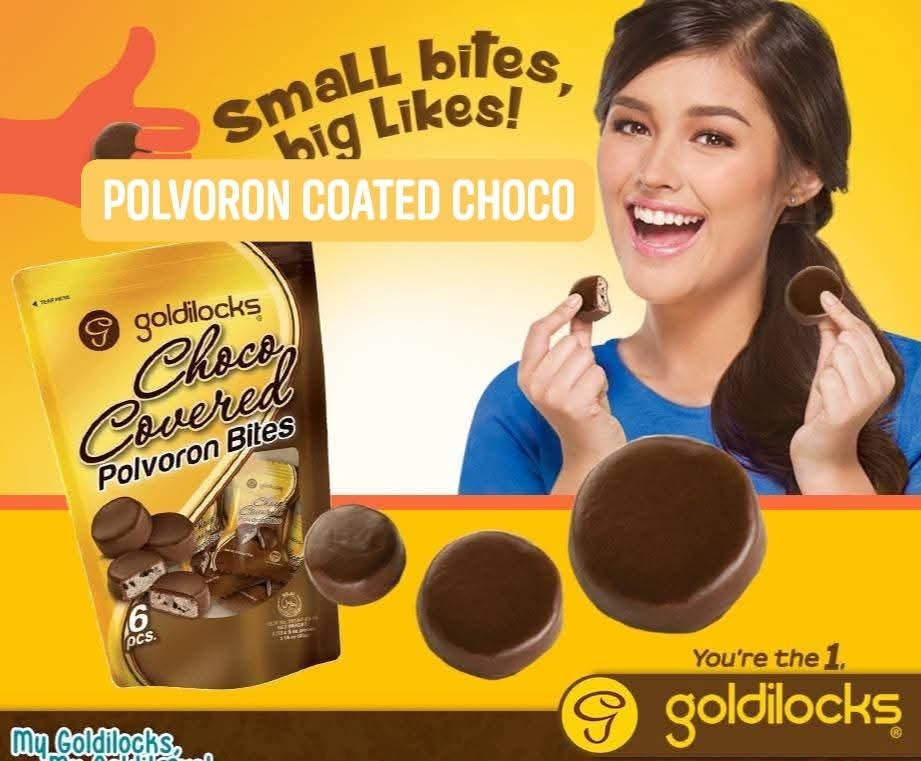 Goldilocks polvoron coated choco