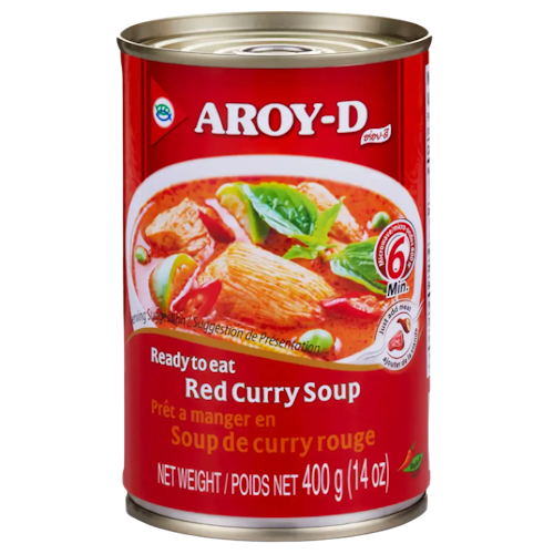 Aroy- D Red curry soup 400g ( Super tilbud )