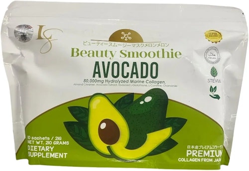 Avokado Dietary supplement premium collagen Drink  from Japan 210g 10 sachets