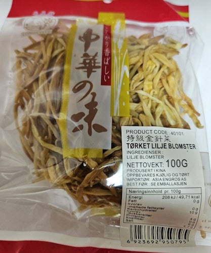 Dried lily's 100g