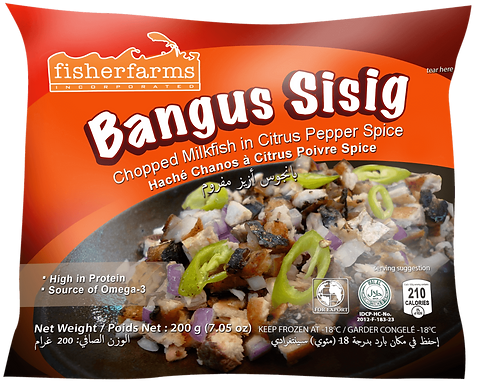 Fisherfarms bangus sisig 200g